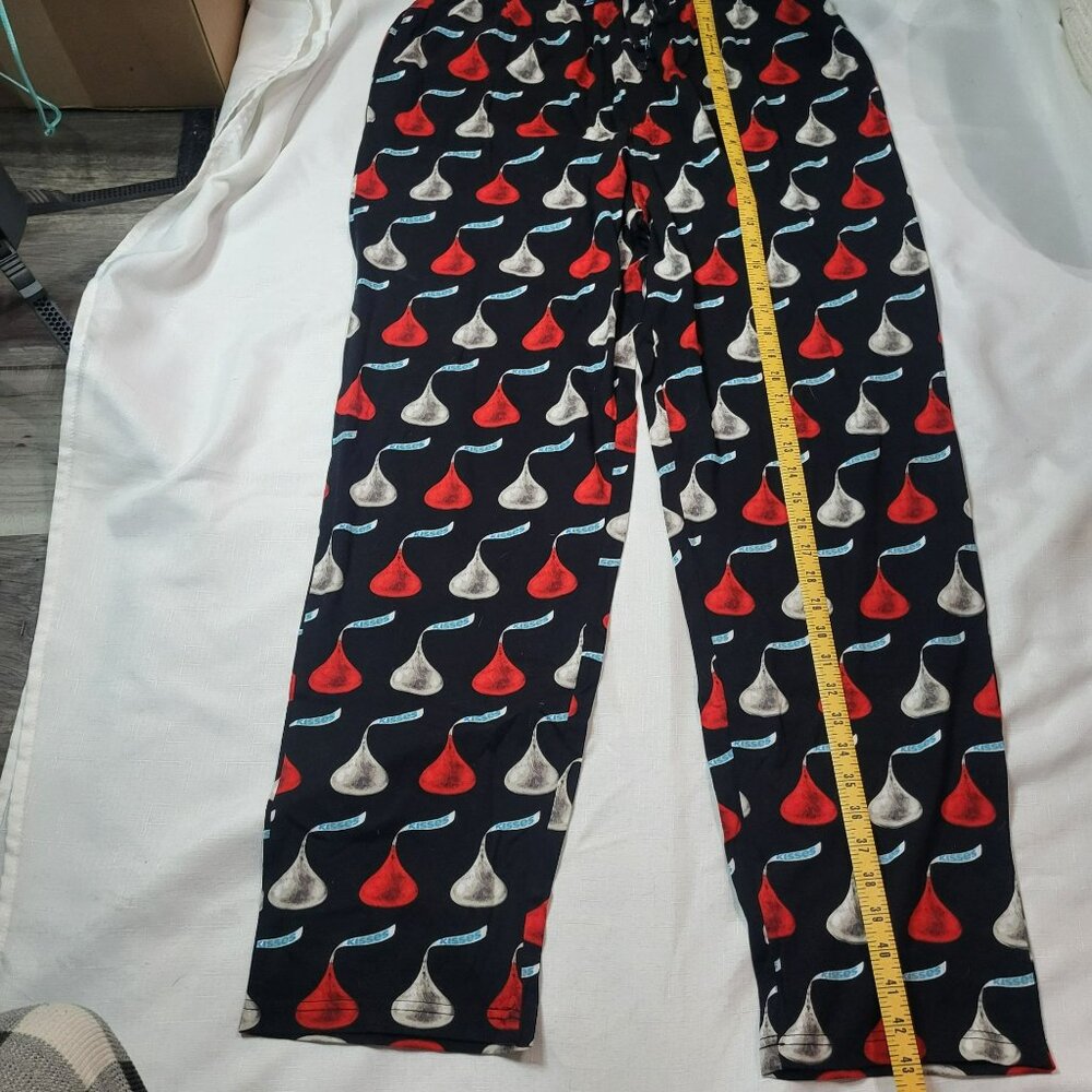 Hersheys Kisses Brand Mens Pajama Pants XXL Cotton Red Black White